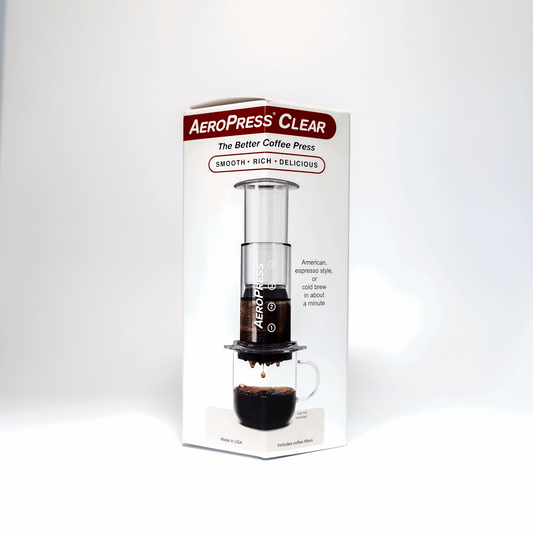 AeroPress Clear Coffee Maker Front view