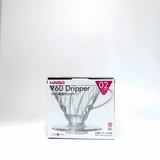 Hario V60 Plastic Coffee Dripper Size 02 front view