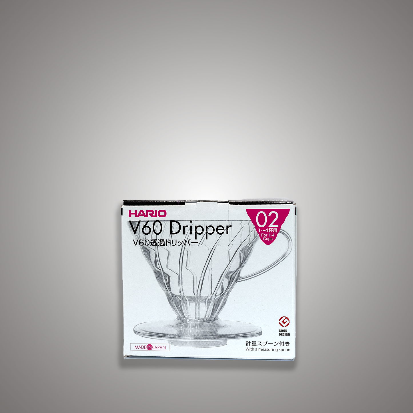 Hario V60 Plastic Coffee Dripper - Size 02