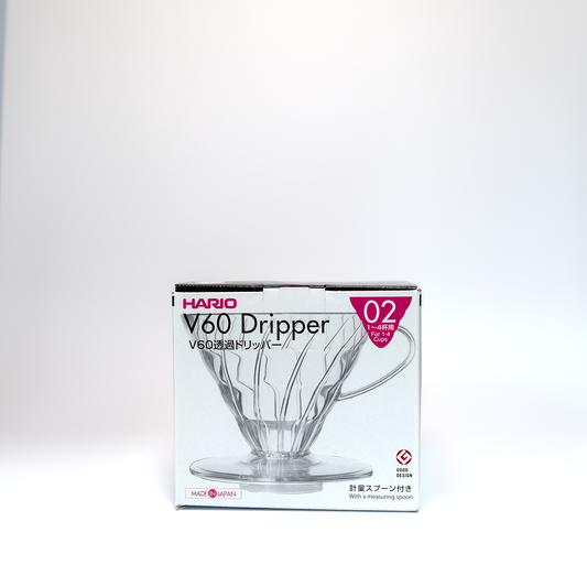 Hario V60 Plastic Coffee Dripper - Size 02